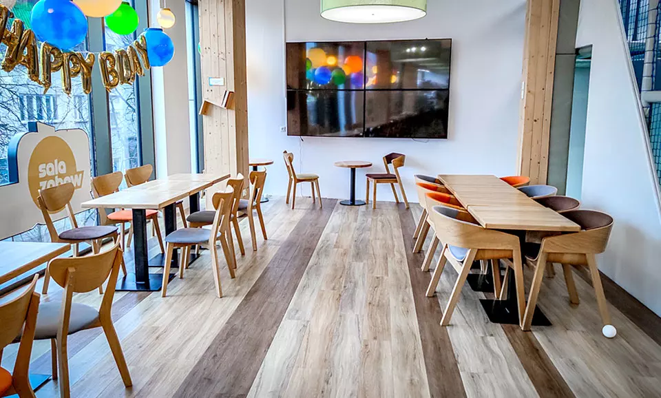 sala zabaw dla dzieci w Tatrach Krupówki Harnaś