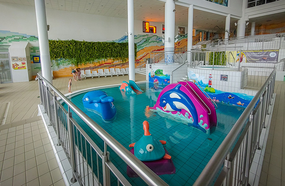 Aqua Park zjeżdżalnia dla maluchów
