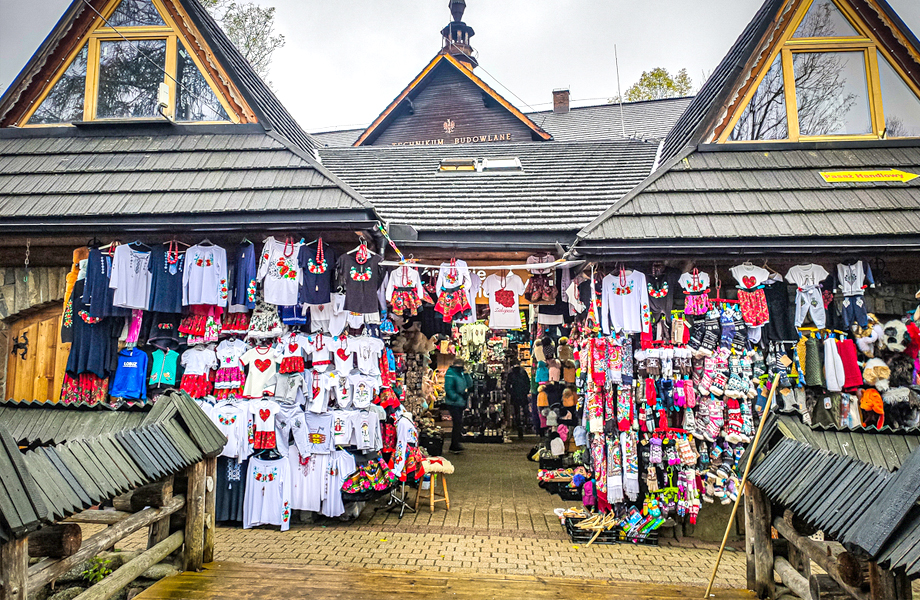 Stragany na Krupówkach, Zakopane