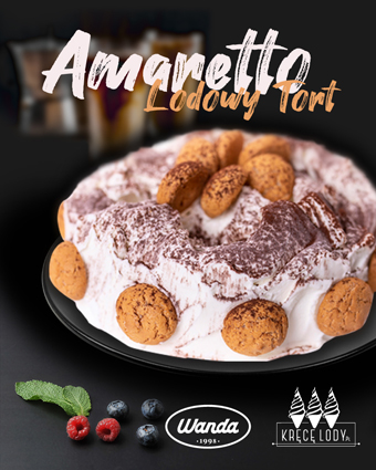 tort lodowy amaretto