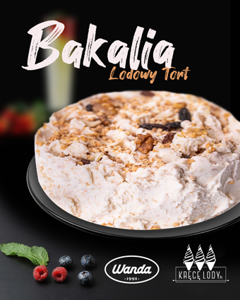 tort lodowy bakaliowy