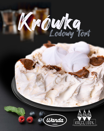 tort lodowy krówka
